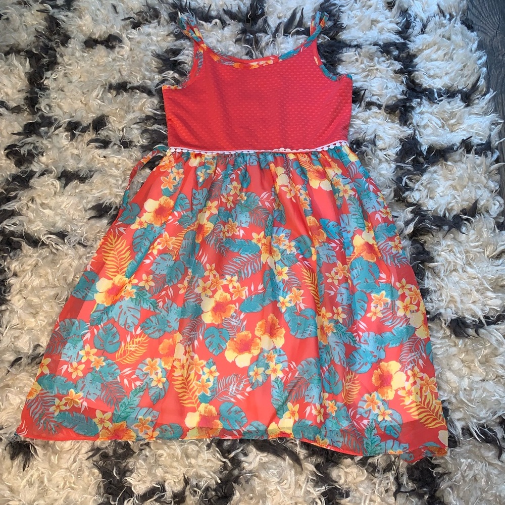 Girls Floral Dress